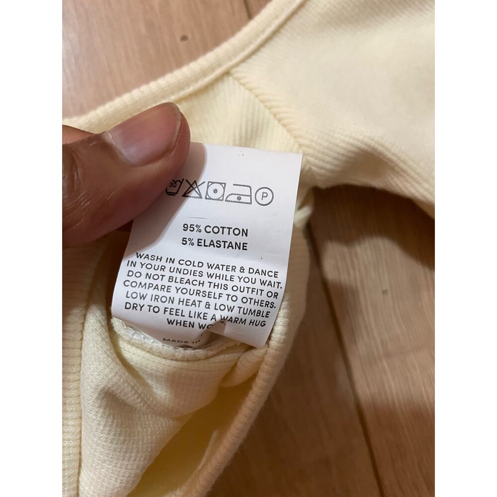 PepperMayo - Cold Shoulders top / Ivory / size 2 / NWT - Picture 5 of 6